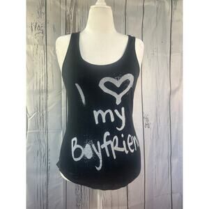 I ❤️ my Boyfriend tank top size